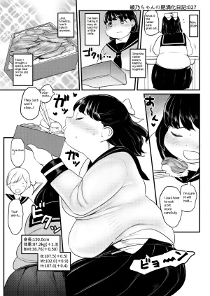 Fusa Ayanos Weight Gain Diary English - Page 27