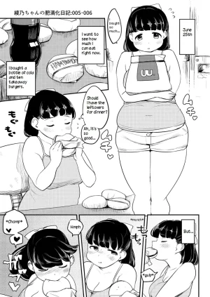 Fusa Ayanos Weight Gain Diary English - Page 5