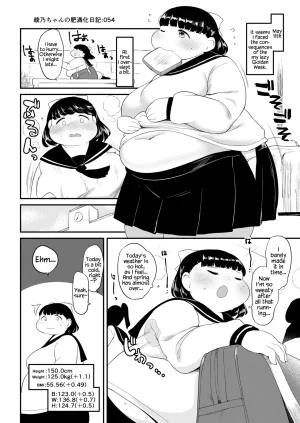 Fusa Ayanos Weight Gain Diary English - Page 54