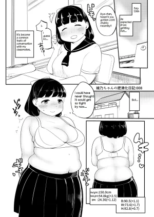 Fusa Ayanos Weight Gain Diary English - Page 8