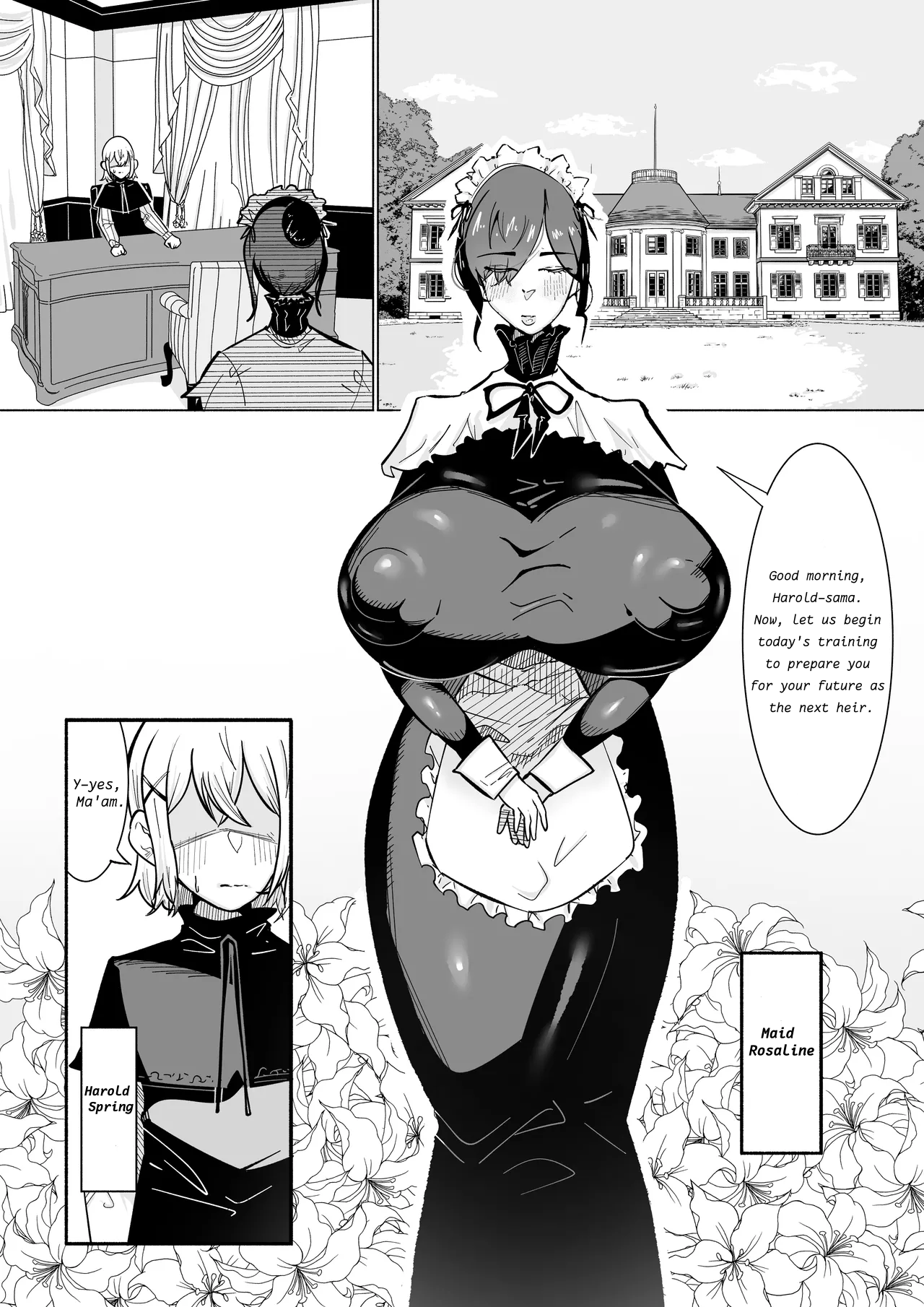 Fusion A story about a boy getting back at an expressionless, sadistic maid who teased his little penis. - Image 2