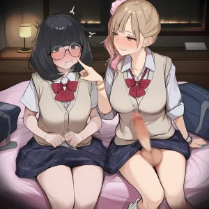 紳士 Futanari girl and an introvert - Page 41