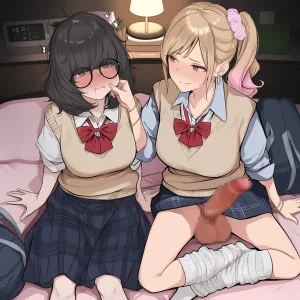 紳士 Futanari girl and an introvert - Page 42