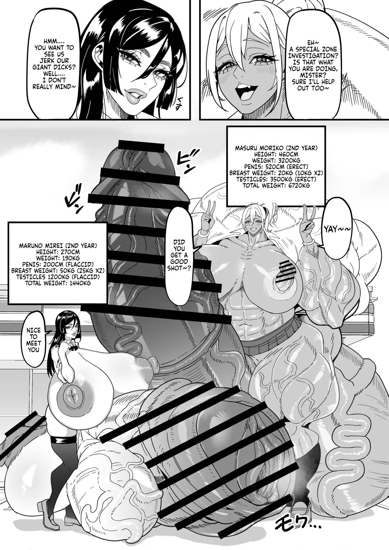 Futanari Special Zone Investigation Report Masuru Maruno only English - Image 3