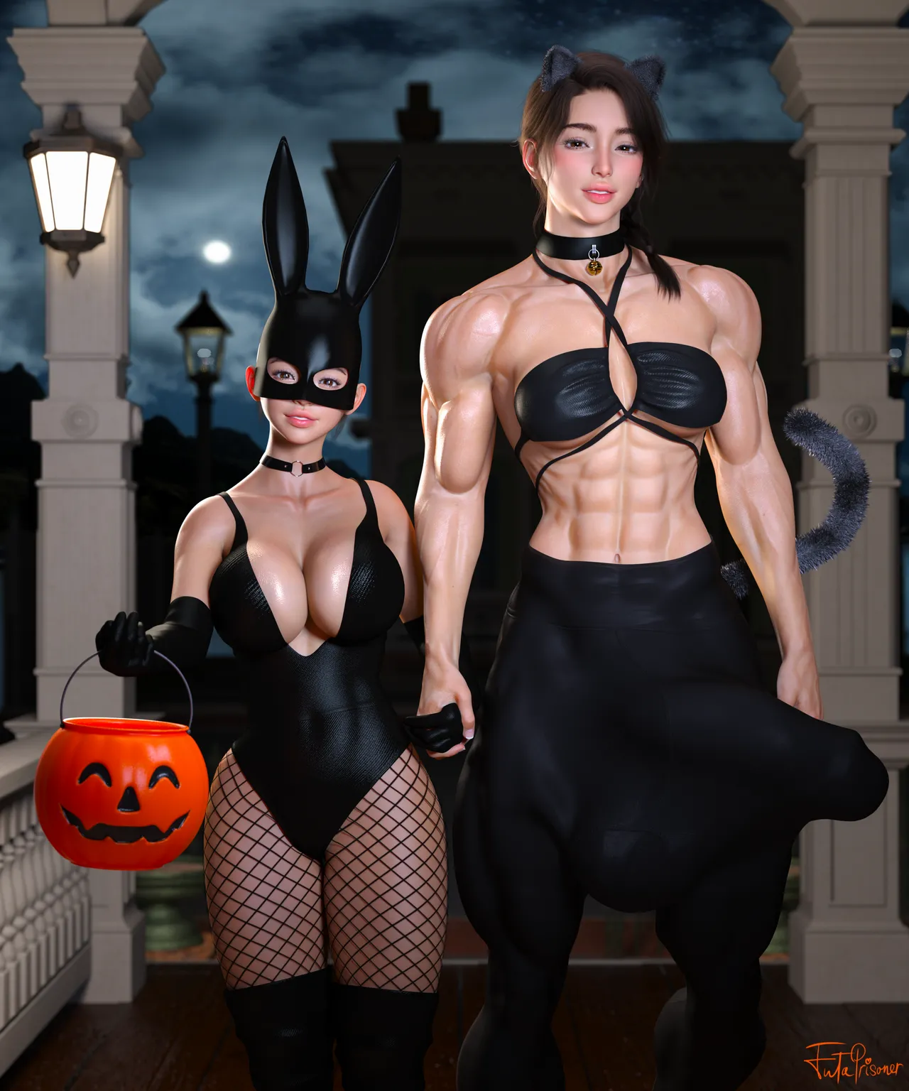 FutaPrisoner 3D Muscle Pinups and Comics - Image 76