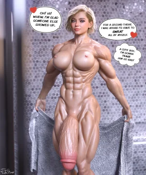 FutaPrisoner 3D Muscle Pinups and Comics - Page 124