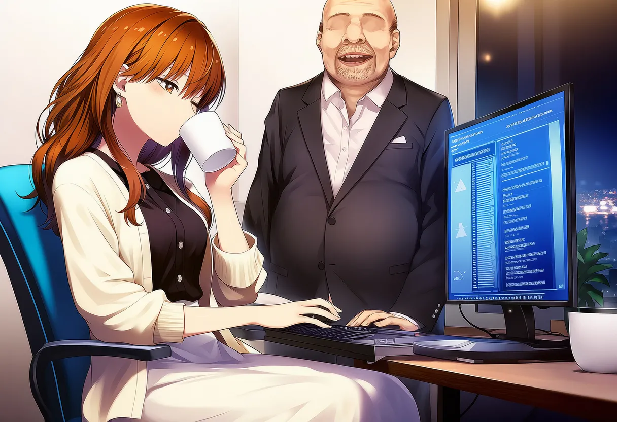 クライド Fuyutsuki Mio The Ice Guy and His Cool Female Colleague - Image 3