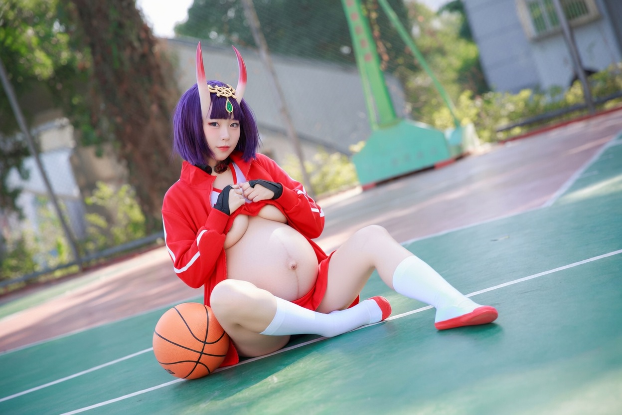 G44不會受傷 NO.029-Shuten Douji-Cosplayer pregnant - Image 12