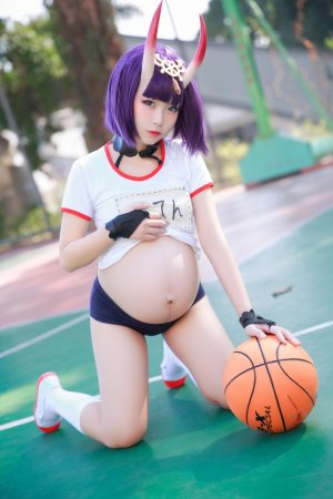 G44不會受傷 NO.029-Shuten Douji-Cosplayer pregnant