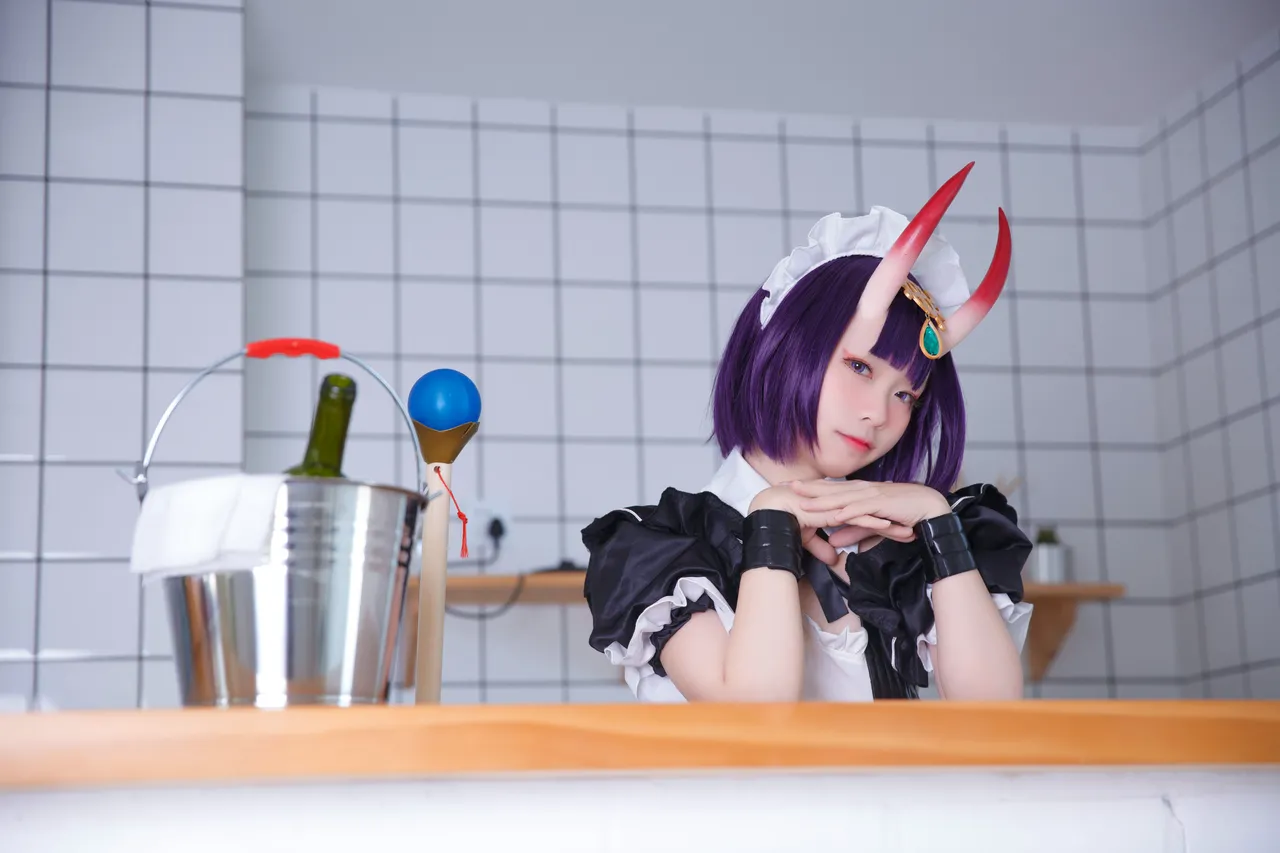 G44不會受傷 Shuten Douji-maid-Cosplayer pregnant - Image 11