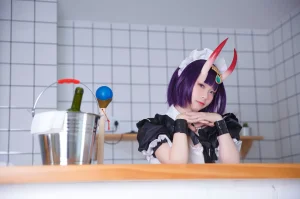 G44不會受傷 Shuten Douji-maid-Cosplayer pregnant - Page 11