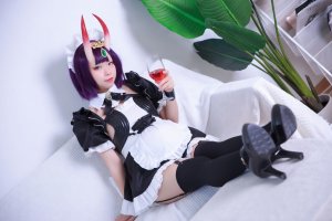 G44不會受傷 Shuten Douji-maid-Cosplayer pregnant - Page 6