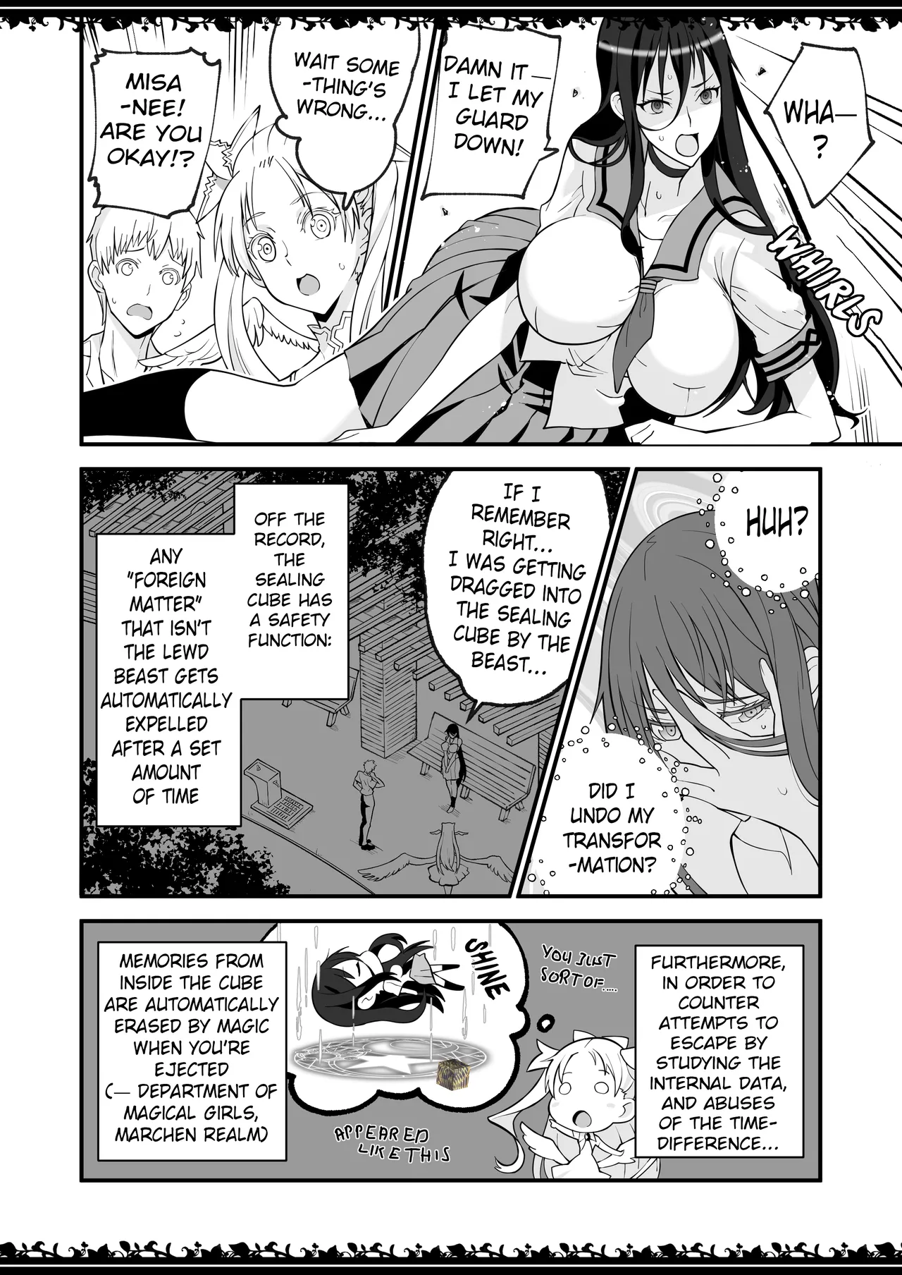 Gabagabamento Compression Incident Zettai Junpaku Mahou Shoujo Ongoing - Image 17