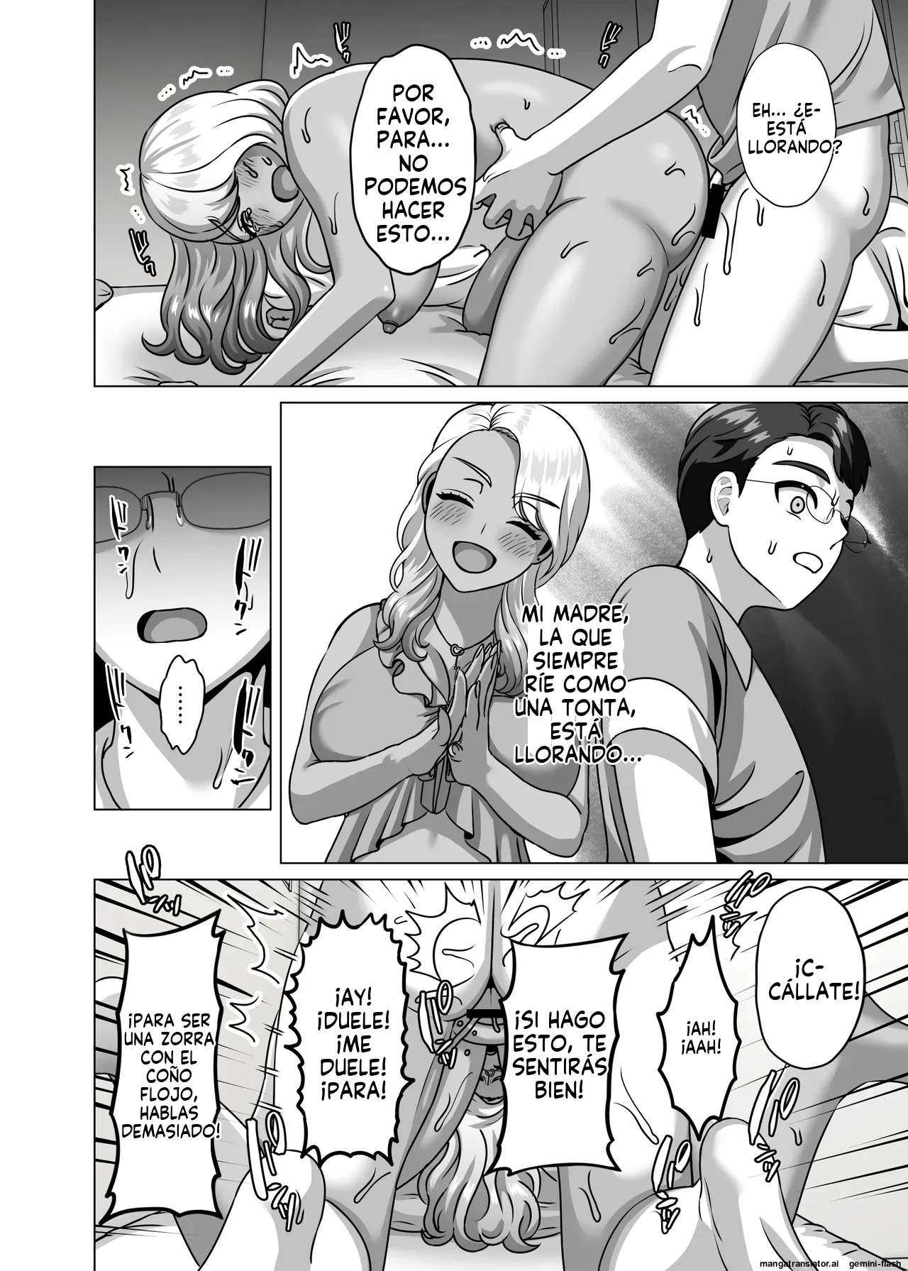 GABUGABU GABURI Boshi Katei no Musuko wa Gal Mama e no Kanjou o Kojiraseteiru Spanish MTL Digital - Image 9