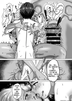 GABUGABU GABURI Boshi Katei no Musuko wa Gal Mama e no Kanjou o Kojiraseteiru Spanish MTL Digital - Page 28