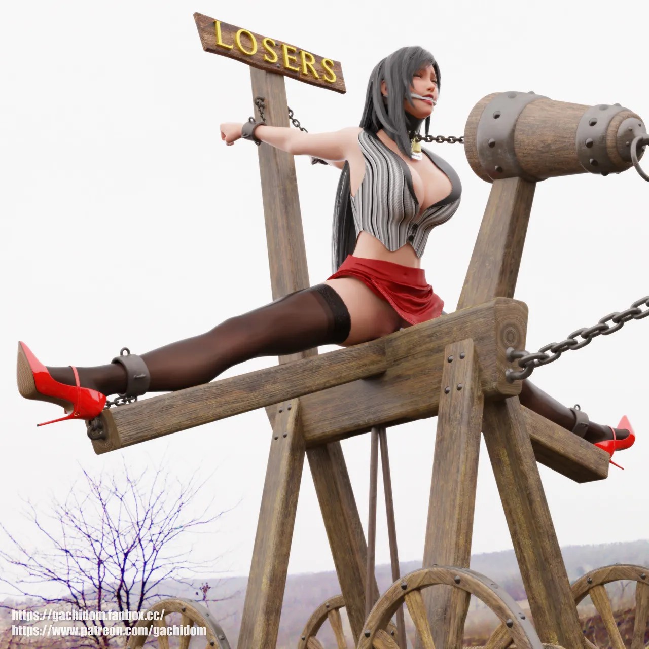 gachidom G-World for Skyrim Devious Device like 070 The Parade 无名群友机翻 - Image 15