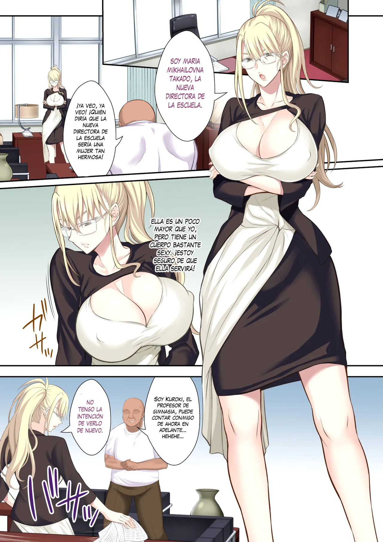 Gakuenchou Koudou Mariya o Chinpo Cleaner Nigou ni Otosu Jo - Image 15