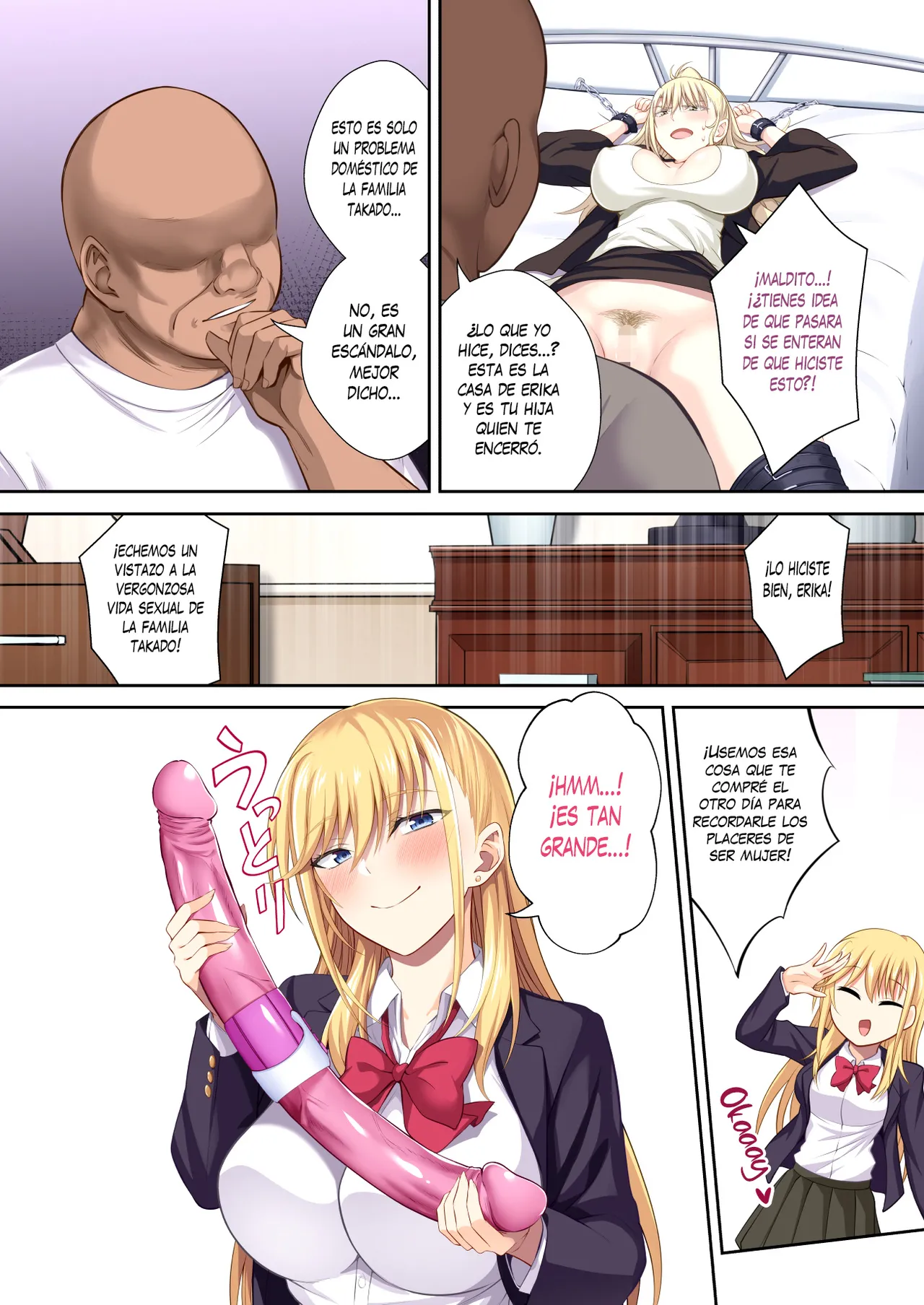 Gakuenchou Koudou Mariya o Chinpo Cleaner Nigou ni Otosu Jo - Image 22