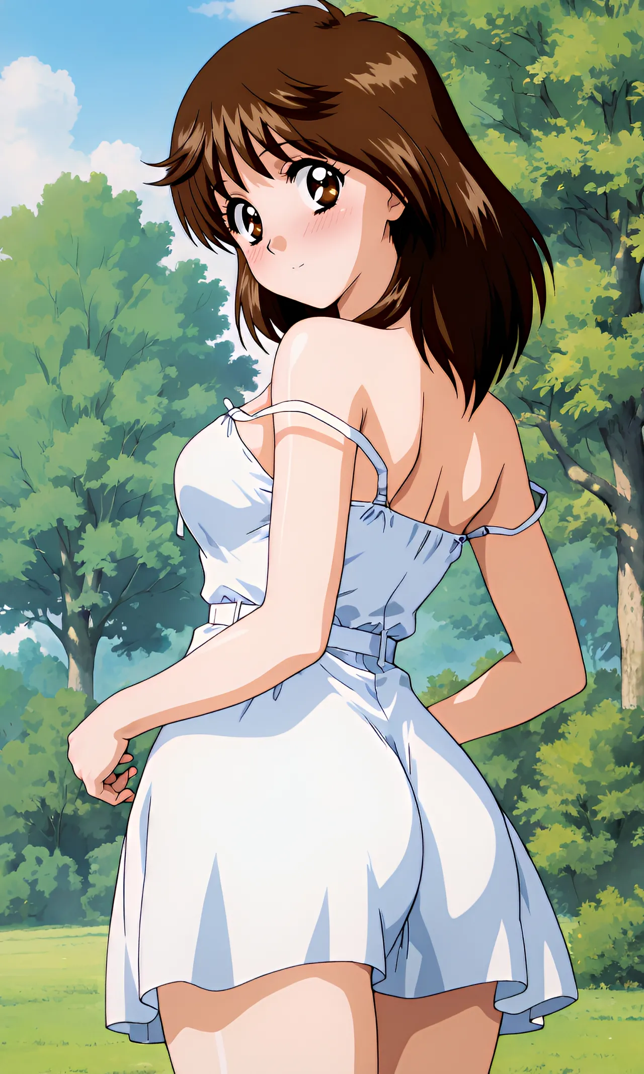 持田真歩子ちゃんお外でふたりエッチ - Image 2