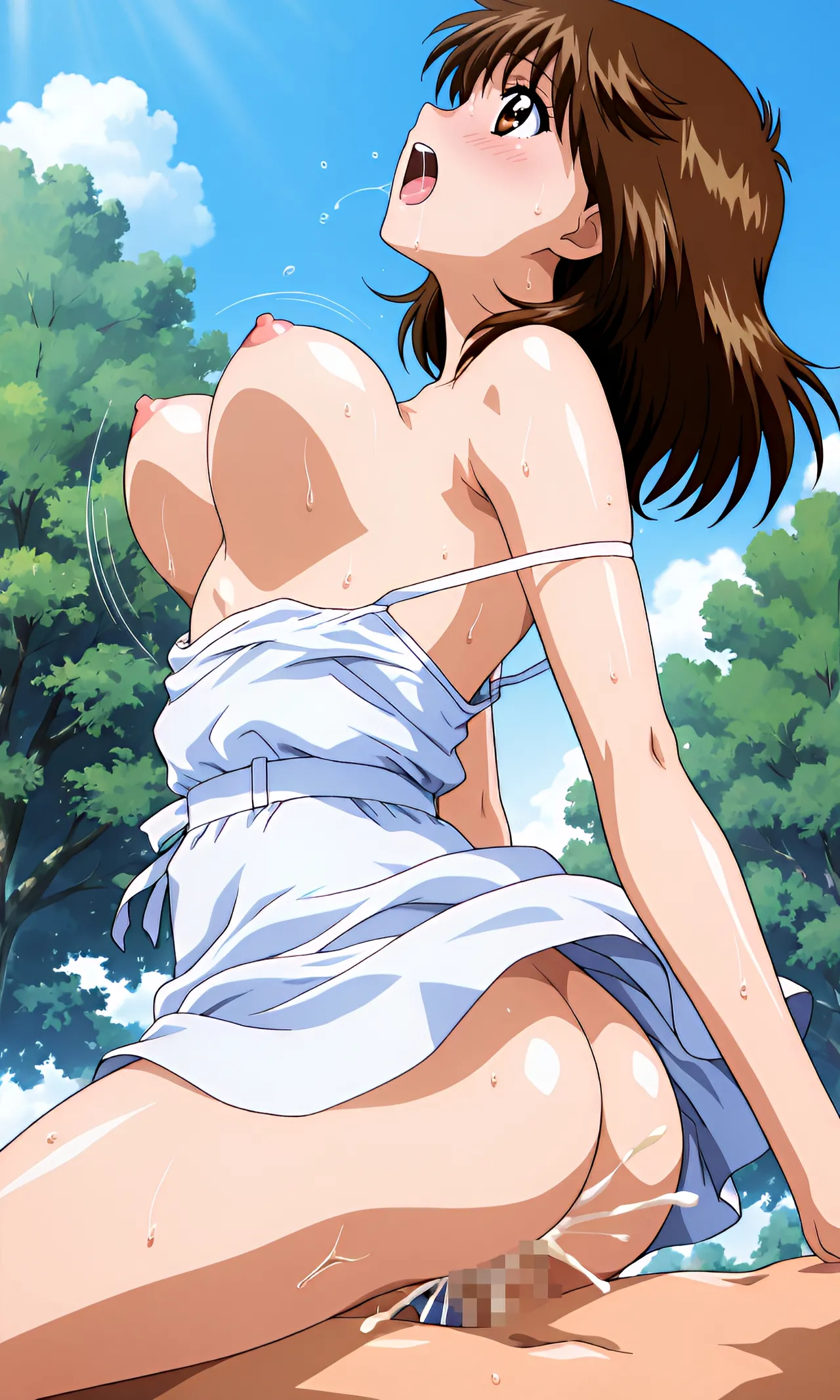 持田真歩子ちゃんお外でふたりエッチ - Image 26
