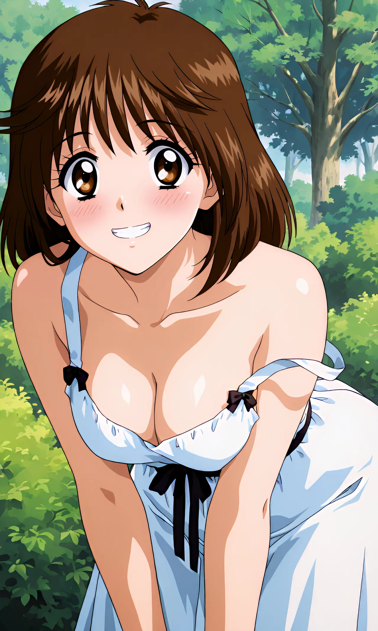 持田真歩子ちゃんお外でふたりエッチ - Image 3