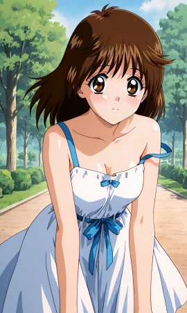 持田真歩子ちゃんお外でふたりエッチ