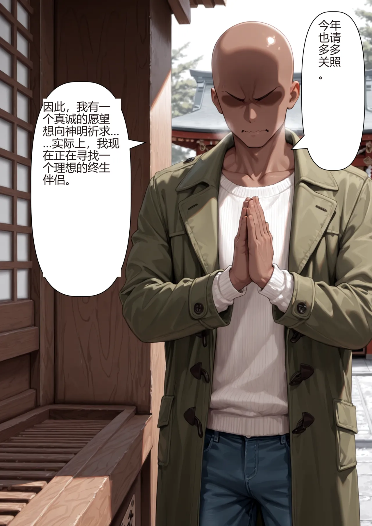 新年愿望被实现在自己身上机翻女体化 - Image 2