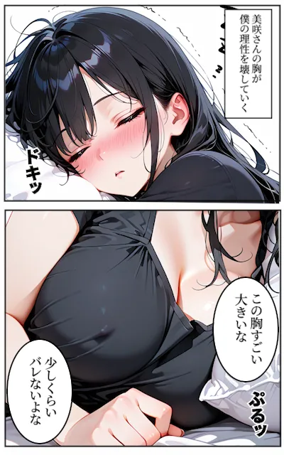 あやまちの果実 酔いつぶれた隣人妻の巨乳に理性崩壊して寝ている間に中出し - Image 6