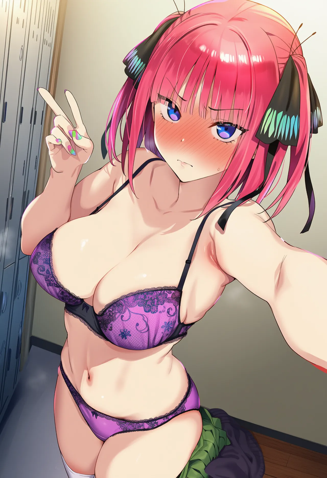 尊厳ブレイク産業-第二支部- 寝取られた花嫁催スマホで辱められ好き放題に犯される五つ子達中二乃編 五等分の花嫁 - Image 165