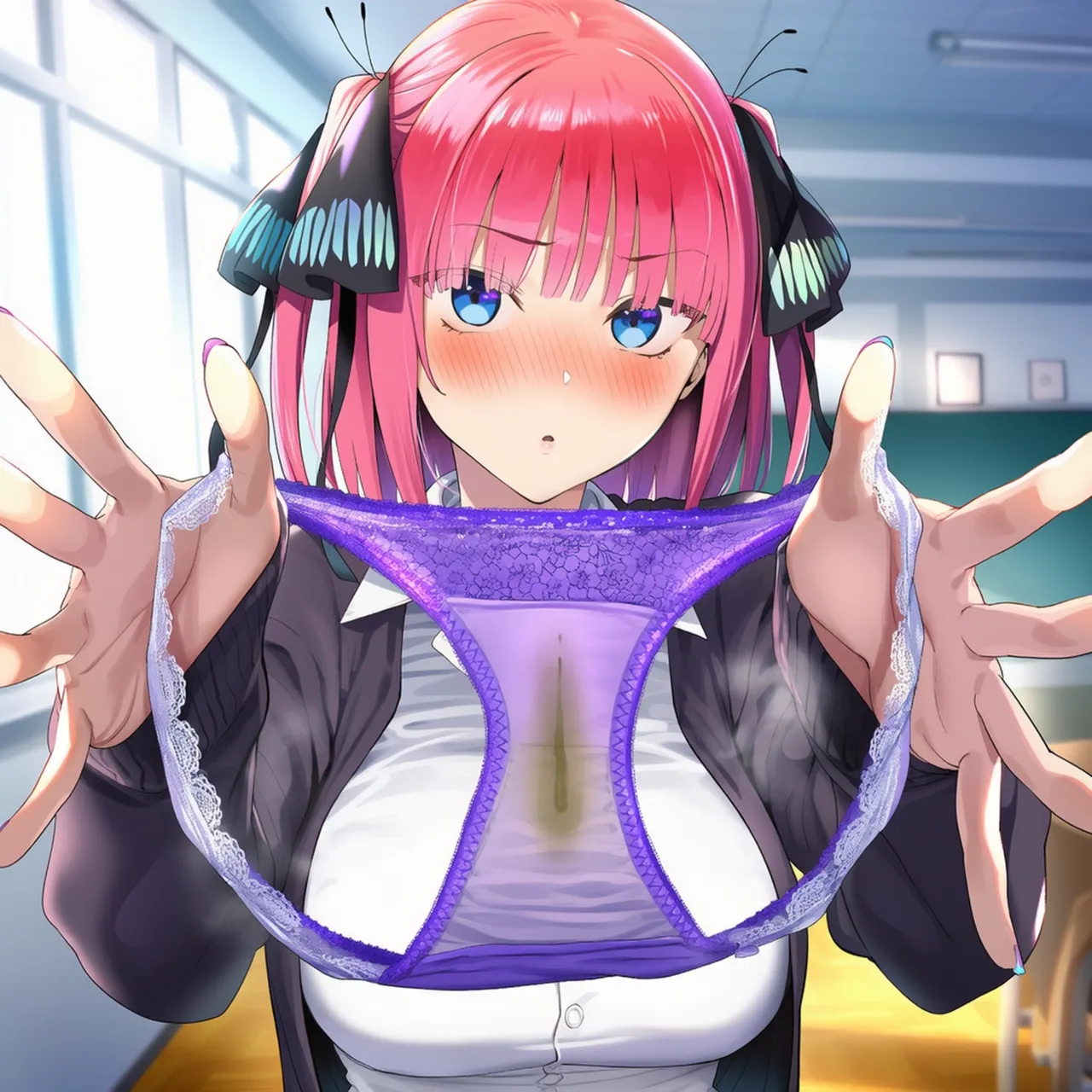 尊厳ブレイク産業-第二支部- 寝取られた花嫁催スマホで辱められ好き放題に犯される五つ子達中二乃編 五等分の花嫁 - Image 194