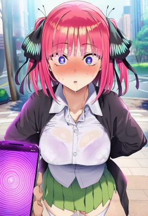 尊厳ブレイク産業-第二支部- 寝取られた花嫁催スマホで辱められ好き放題に犯される五つ子達中二乃編 五等分の花嫁 - Page 10