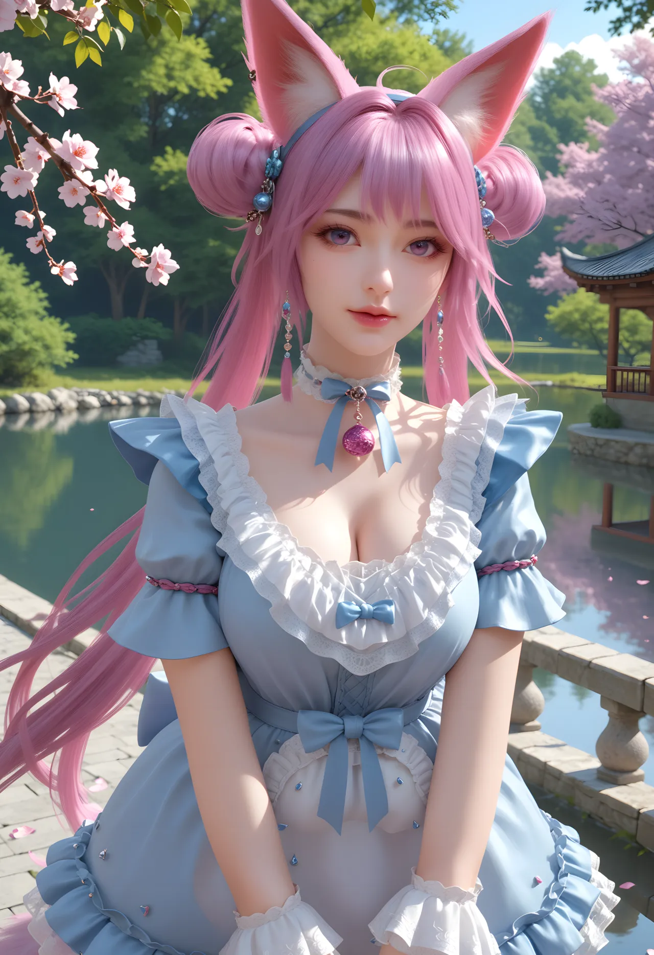 氪金玩家-女仆小狸壁纸 - Image 54