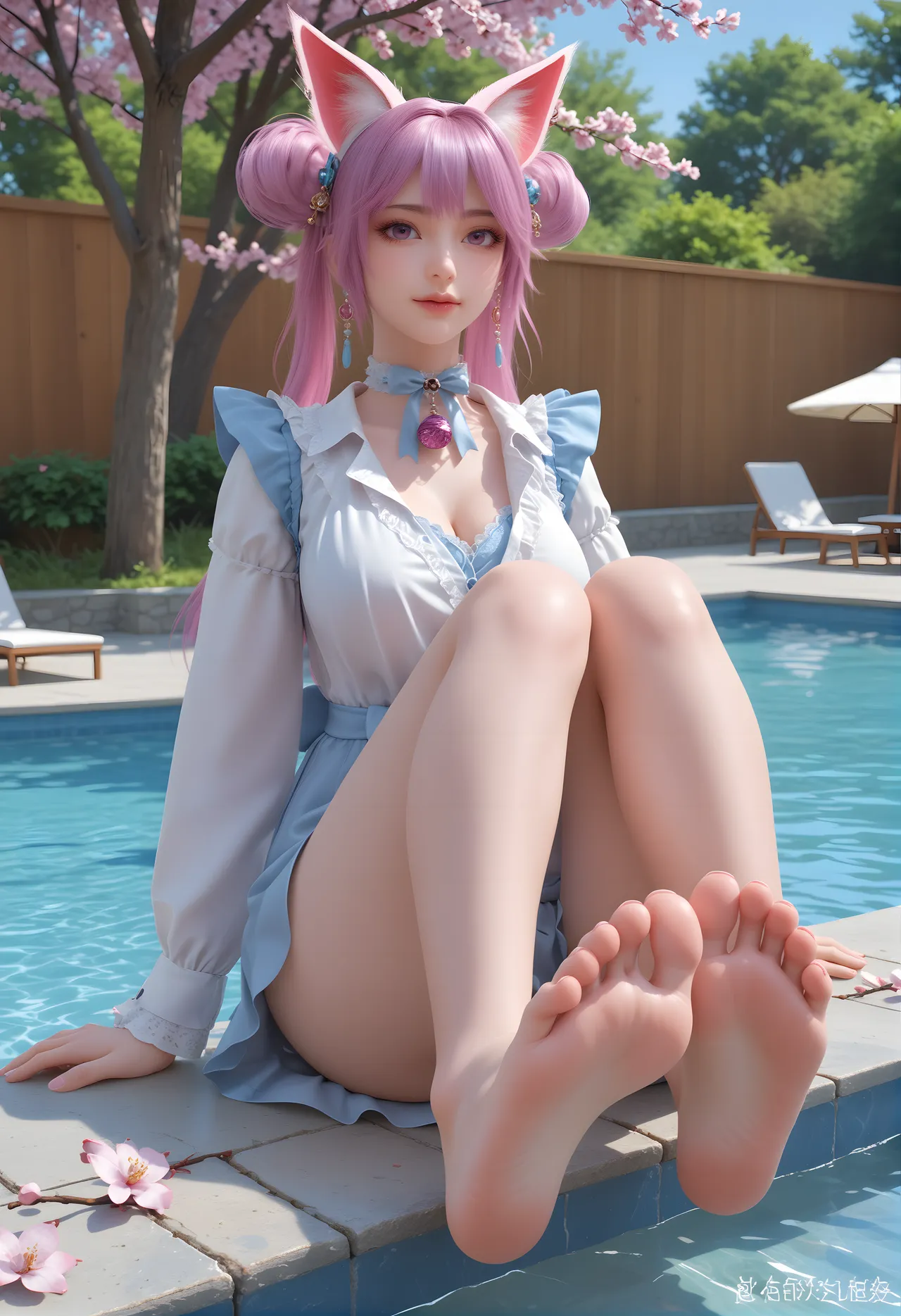 氪金玩家-女仆小狸壁纸 - Image 8