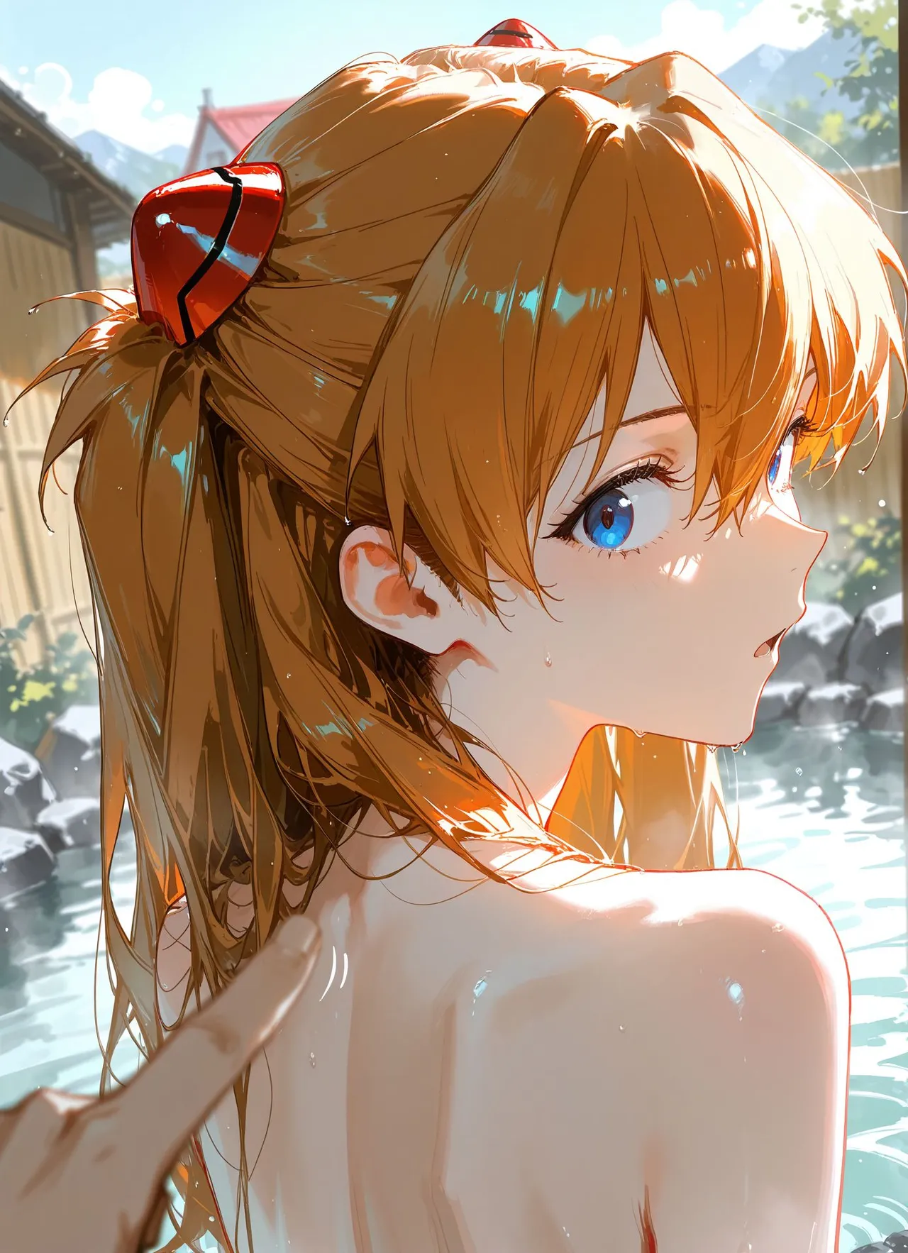 星柱力 アスカ男湯に挑戦 - Image 10