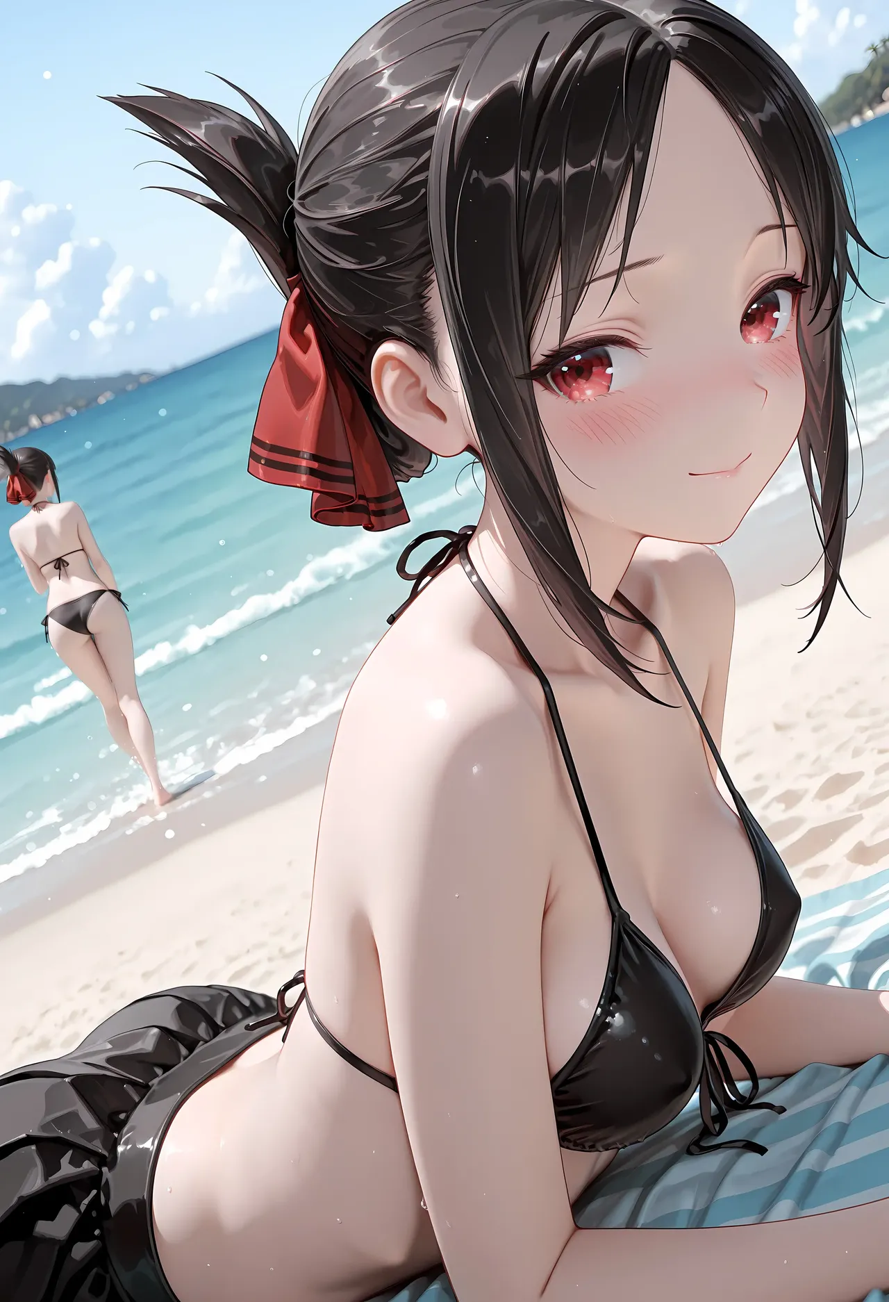 あまらぼ ビキニ美少女 四宮か〇や編青い空で催生ハメした話 かぐや様は〇らせたい - Image 10