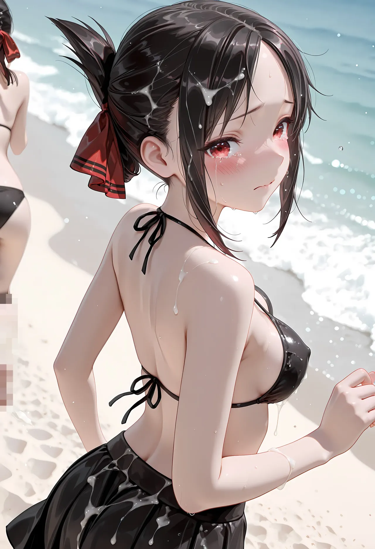 あまらぼ ビキニ美少女 四宮か〇や編青い空で催生ハメした話 かぐや様は〇らせたい - Image 306