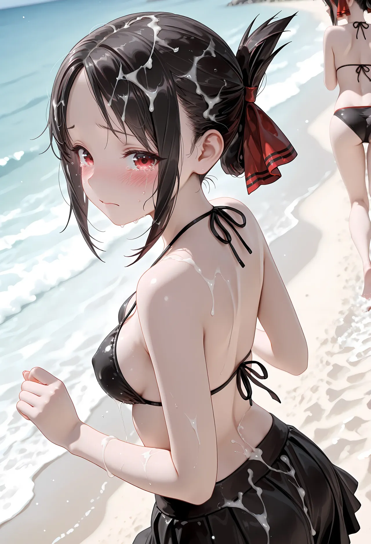 あまらぼ ビキニ美少女 四宮か〇や編青い空で催生ハメした話 かぐや様は〇らせたい - Image 308