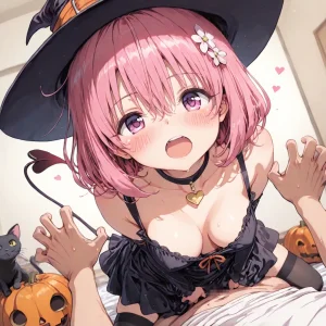 ハロウィンモモ芽亜 - Page 9