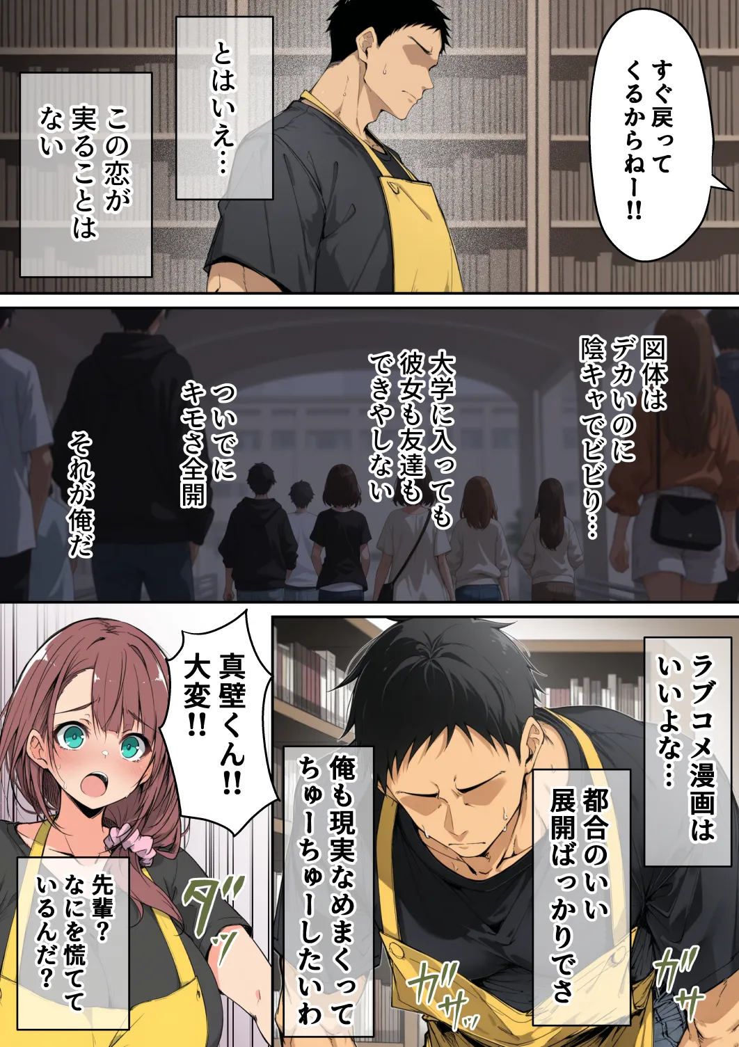 んがっ ずっと好きだった先輩から - Image 7