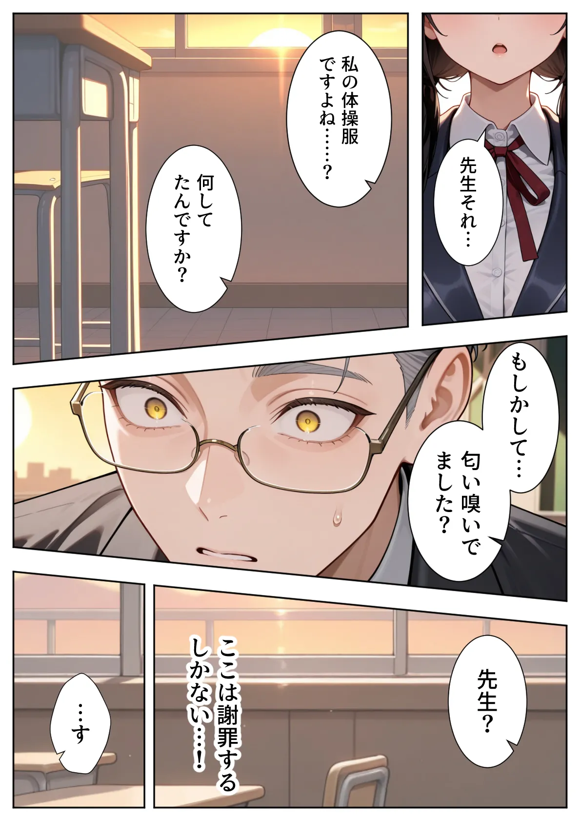 ぱにぱに 優等生の裏の顔 大好きな先生の弱味を握って寸止めの果てに中出しさせる話 - Image 10