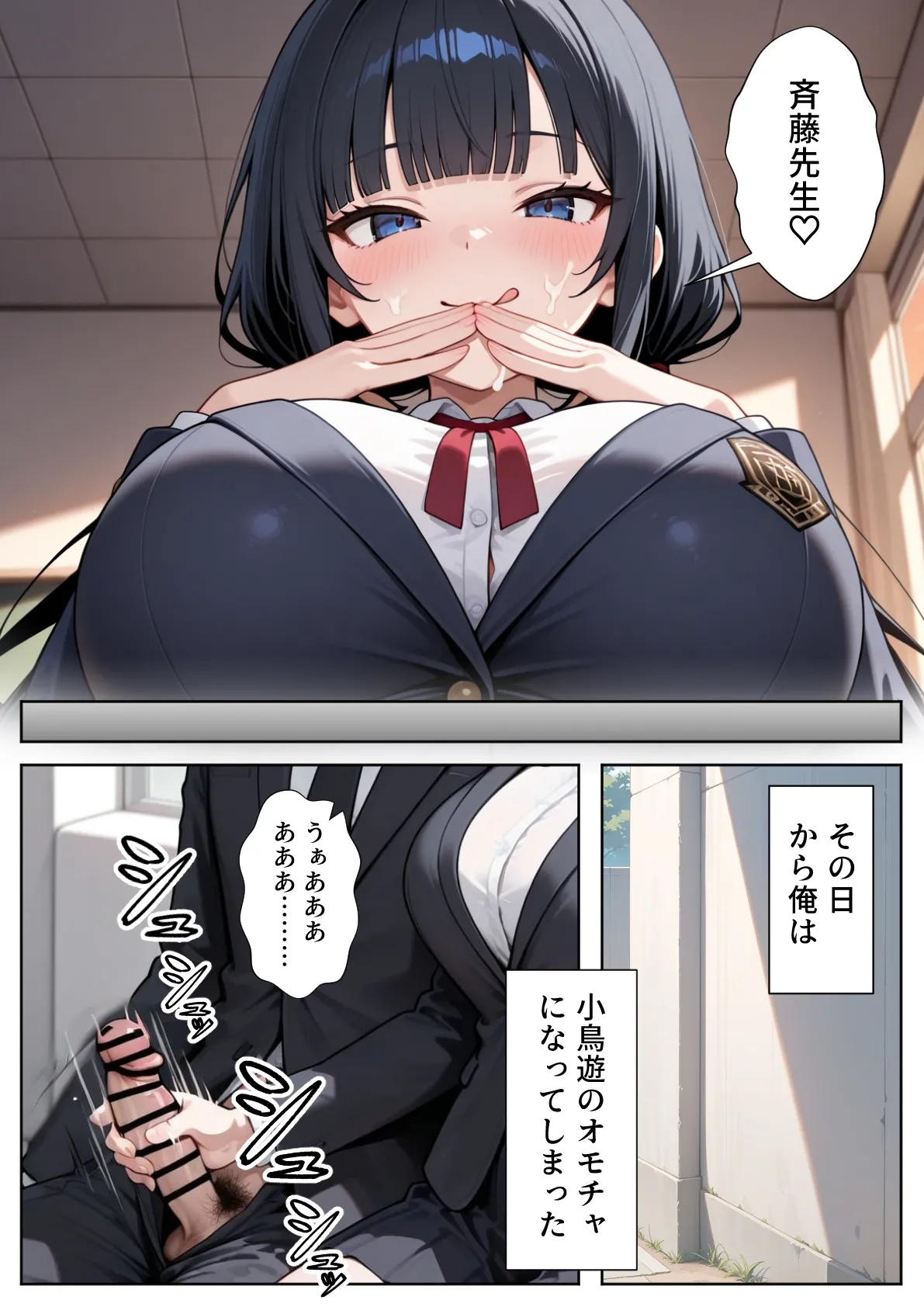 ぱにぱに 優等生の裏の顔 大好きな先生の弱味を握って寸止めの果てに中出しさせる話 - Image 26