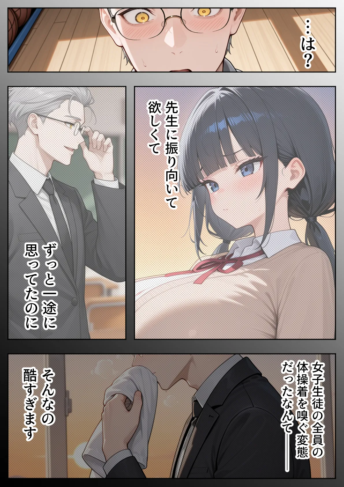 ぱにぱに 優等生の裏の顔 大好きな先生の弱味を握って寸止めの果てに中出しさせる話 - Image 37