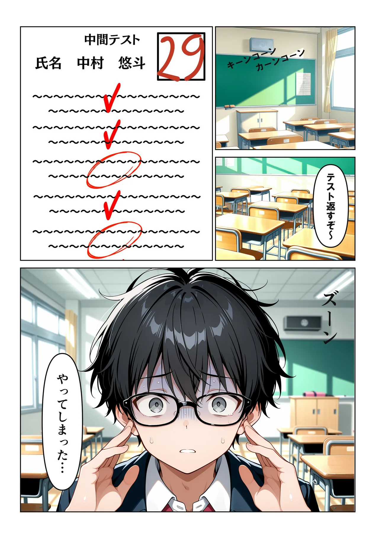 うとまる堂 爆乳ギャルの童貞中出し性指導カースト底辺の僕が性欲お化けのギャルと童貞卒業する話 - Image 2