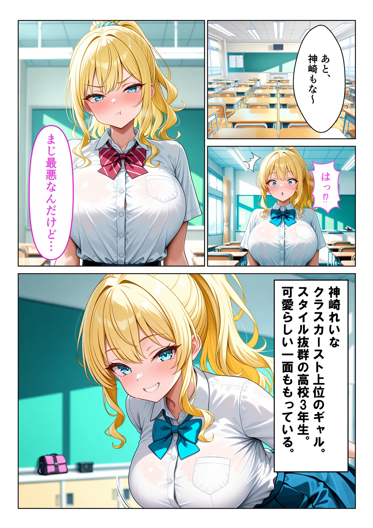 うとまる堂 爆乳ギャルの童貞中出し性指導カースト底辺の僕が性欲お化けのギャルと童貞卒業する話 - Image 4