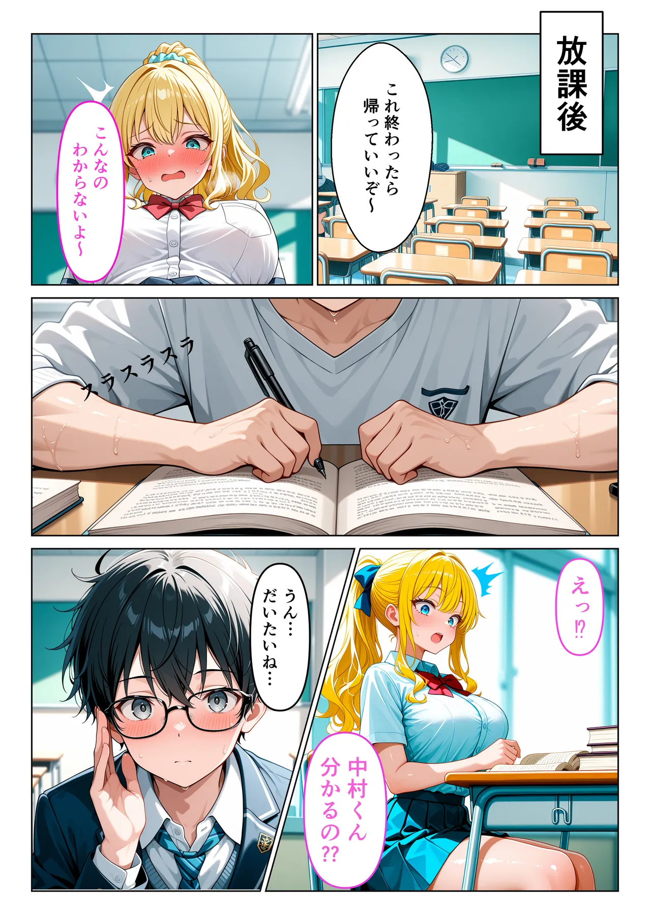 うとまる堂 爆乳ギャルの童貞中出し性指導カースト底辺の僕が性欲お化けのギャルと童貞卒業する話 - Image 5