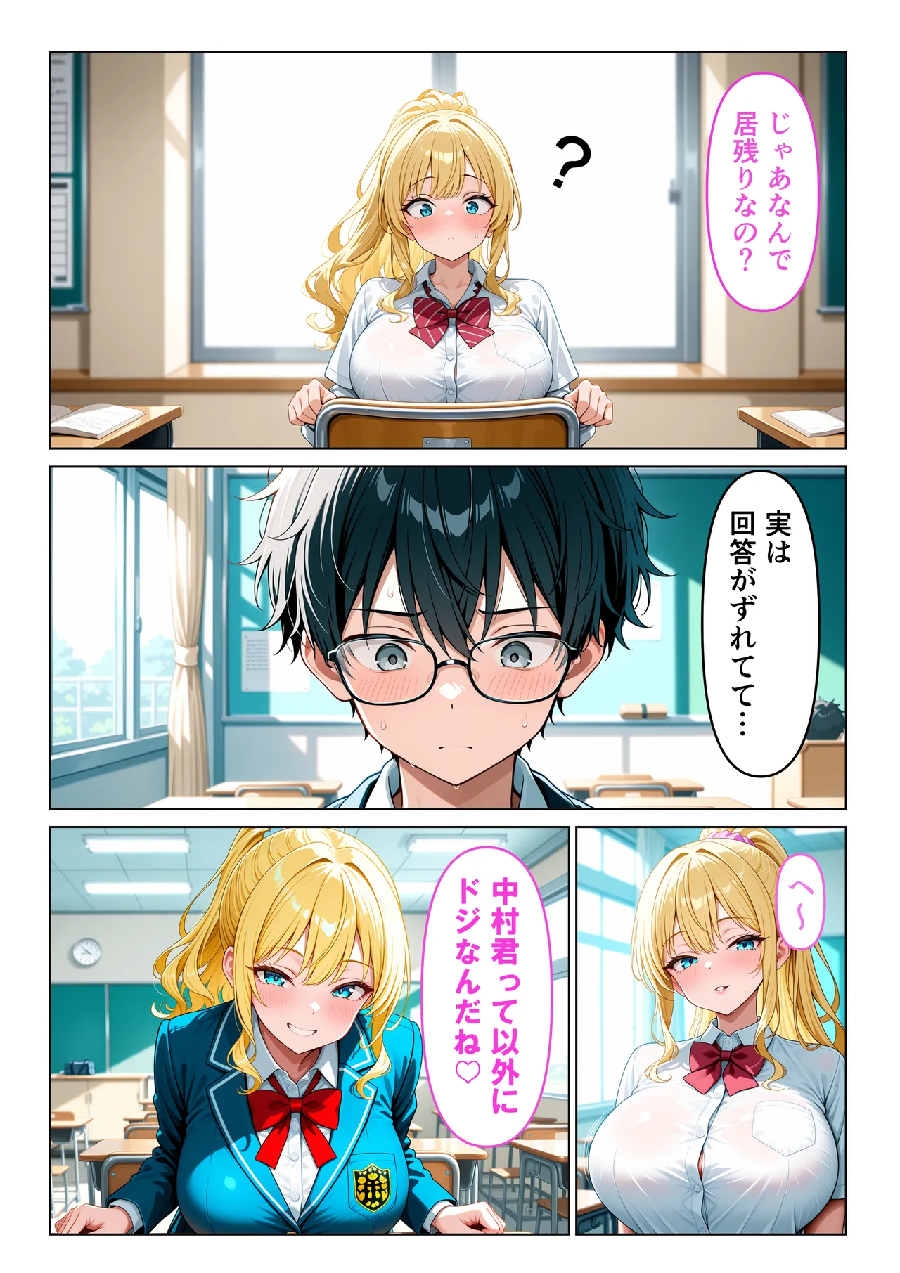 うとまる堂 爆乳ギャルの童貞中出し性指導カースト底辺の僕が性欲お化けのギャルと童貞卒業する話 - Image 6