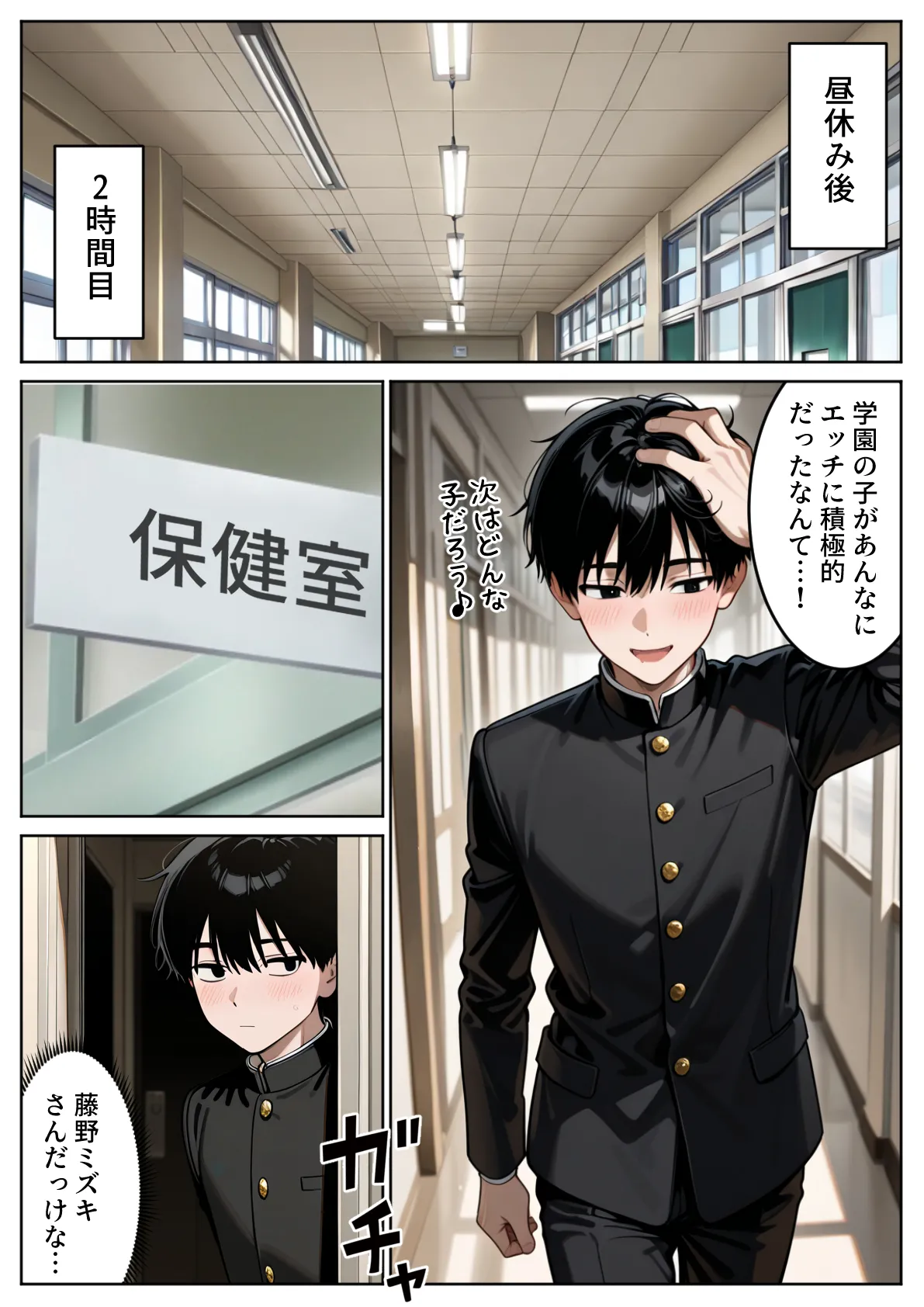 ぱにぱに どきどきセックス学園 保健授業でハーレム性活 - Image 30