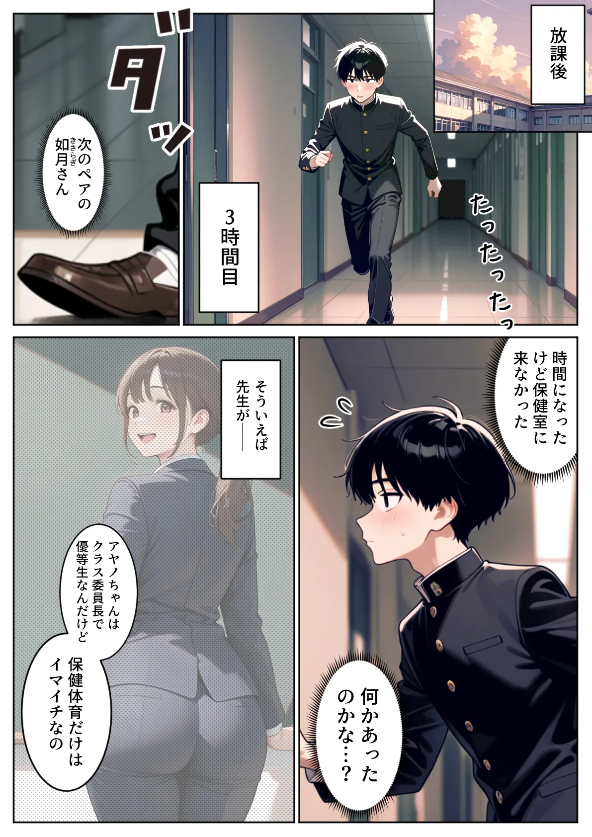 ぱにぱに どきどきセックス学園 保健授業でハーレム性活 - Image 50