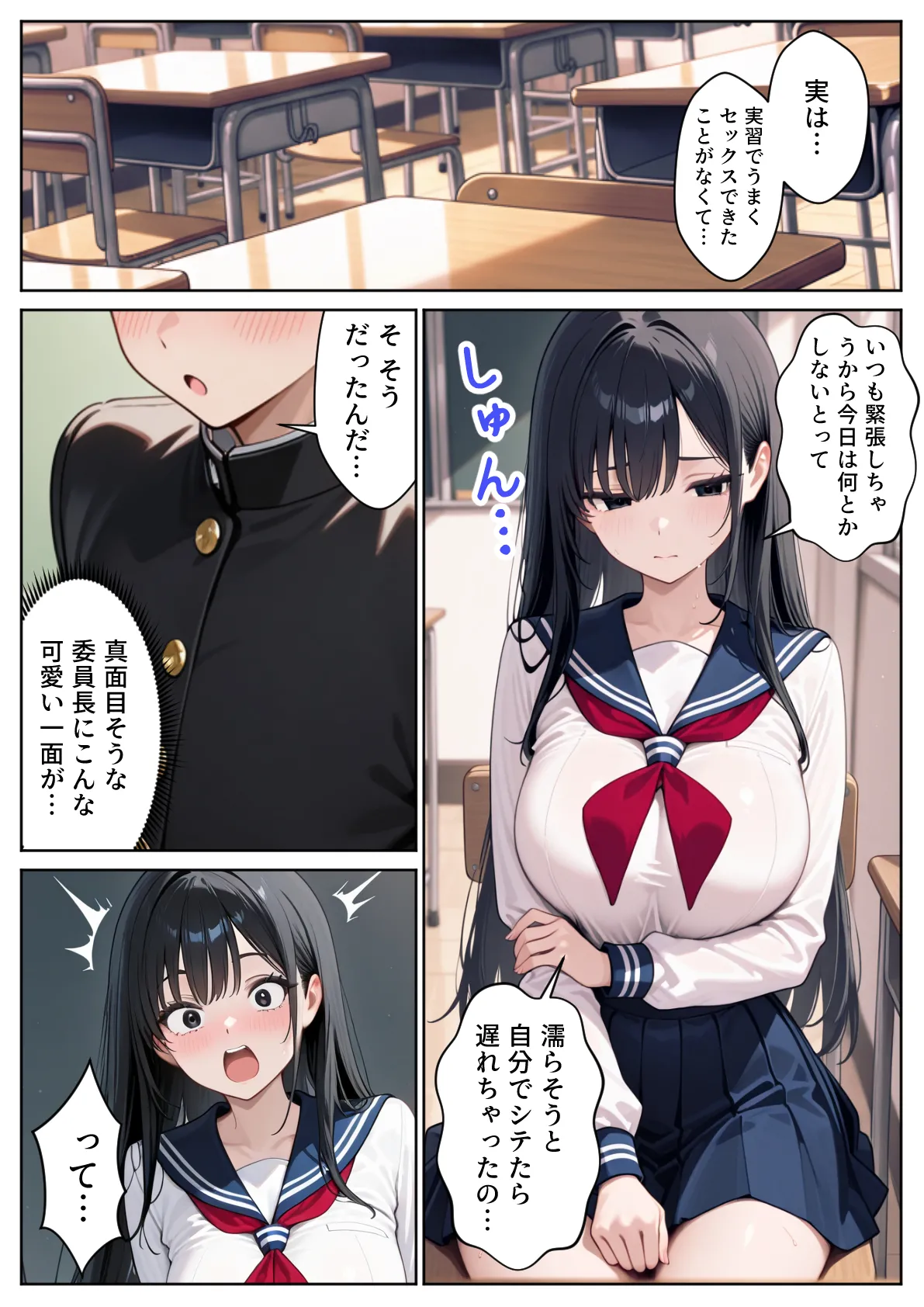 ぱにぱに どきどきセックス学園 保健授業でハーレム性活 - Image 55