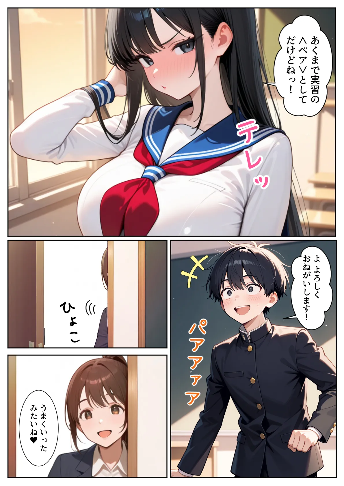 ぱにぱに どきどきセックス学園 保健授業でハーレム性活 - Image 72